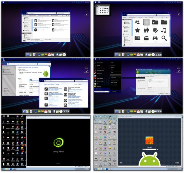 Android Skin Pack 2.0 for Windows 7